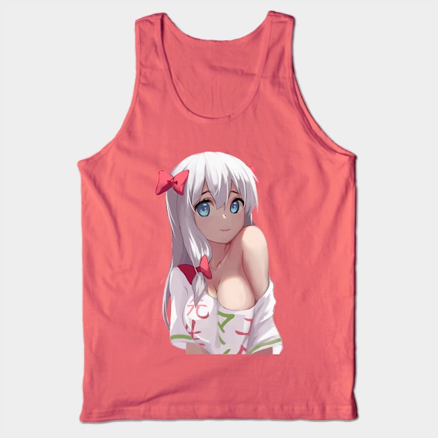 Lewd Waifu Eromanga Sensei Tank Top by sadpanda